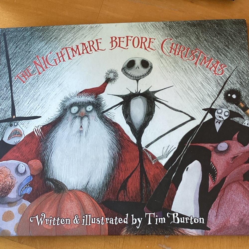 The Nightmare Before Christmas Illustrated Book